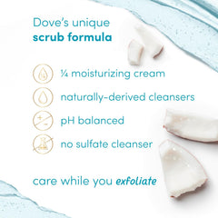 Dove Tropical Coconut & Lime Body Scrub, Glycerin, Lauric Acid - 425g