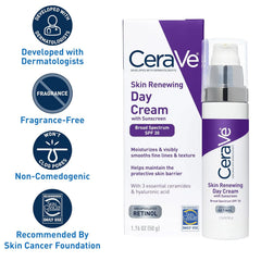 Original CeraVe Skin Renewing Day Cream SPF 30 - 50g
