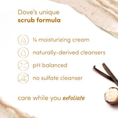 Dove Vanilla Sugar & Shea Butter Body Scrub - 425g