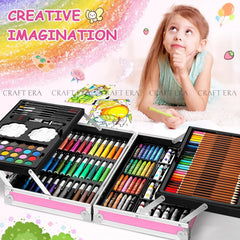 Art Set Premium Briefcase 4-Sides - 145 Pcs