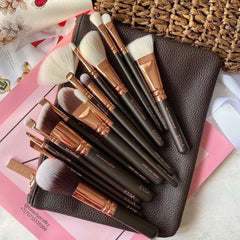 Zoeva Makeup Brushes With Pouch - 15Pcs
