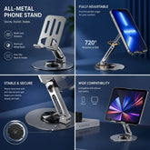 Heavy-Duty Adjustable Metal Desktop Stand-Each