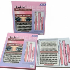 Kashee's permanent Eyelash Extension Set