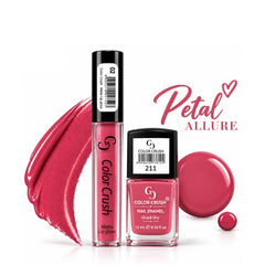 Color Crush Matte Lip Gloss & Quick Dry Nail Polish