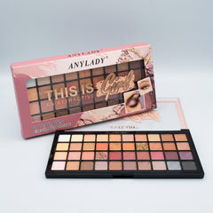 AnyLady This Is Girl Eyeshadow Palette - 40 Color