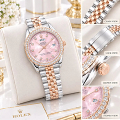 Rolex Oystersteel luxury watch