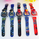 Cartoon Character Spinner Watch with Music & Lights
