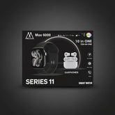 Maixinn Max 6000 10 In One Smart watch and Earbuds Combo Series 11