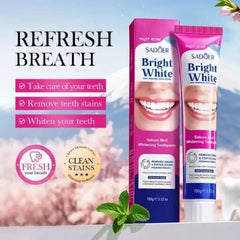 Sadoer Bright White Sakura Mint Whitening Toothpaste - 100g