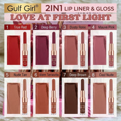Gulf Girl 2-in-1 Lip Liner & Gloss