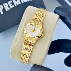 PREMIER Women's Classic Crystal Bezel Stainless Steel Watch