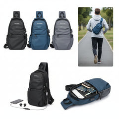 New Fashion Anti-Theft Sling Shoulder Crossbody Bag - Each
