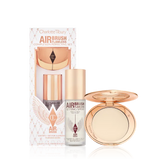 Charlotte Tilbury Complexion Perfecting Set - Airbrush Finish Flawless Finish Powder Fair 01 + Setting Spray 34ml