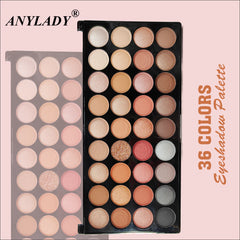 Anylady Eye Shadow Palette Rose Edition - 36 Color