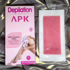 APK Depilation Body Waxing Strips - 20pcs