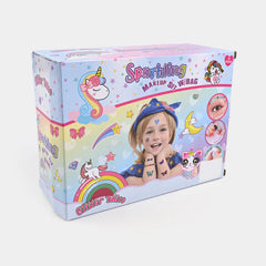 2-in-1 Realistic Beauty Makeup Bag for Kids