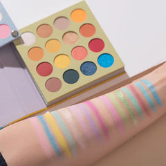 Beauty Glazed 64 Colorful Glitter Eyeshadow