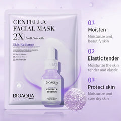 BIOAQUA Centella Soft Smooth Facial Sheet Mask - 25g