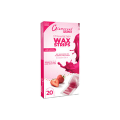 Glamorous Face Body Wax Strips - 4 Flavors
