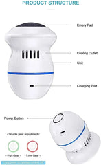 Callus Remover With Built-In Vacuum Electric Foot Grinder