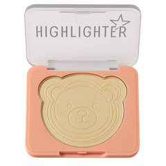 SEVENCOOL Bear Embossed Fashion Highlighter – Radiant Glow Finish