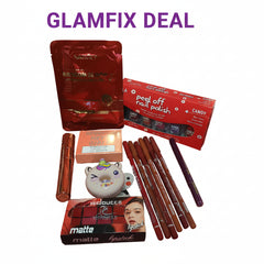 Pack Of 08 GLAM FIX DEAL – Complete Makeup Essentials Kit