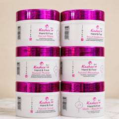 Kashee's Hand & Foot Whitening Facial Polish Kit – 6-Step Skincare Set