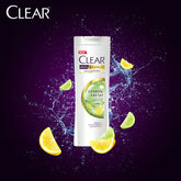 Clear Lemon Fresh Triple Anti-Dandruff Shampoo, 380ml