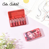 Color Castle Flower Matte Lipstick - 6Pcs Set
