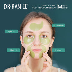 DR.RASHEL Marine Algae Energy Seaweed Collagen Mask Moisturizing Eye Patches Anti-Wrinkle Eye Mask - 60 Pcs