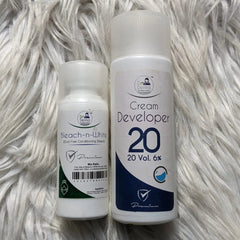 Dr.Derma Bleach-n-White 120ml Cream Developer & Bleach powder