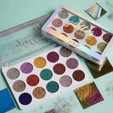Emelie 15 Color Glitter Eyeshadow Palette