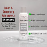 Havelyn Onion & Rosemary Hair Shampoo - 200ml