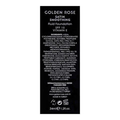 Golden Rose Satin Smoothing Fluid Foundation – 34ml