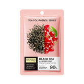 BIOAQUA Black Tea & Cherry Fruit Whitening Nourishing Facial Sheet Mask - 25ml - Each