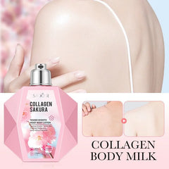 Sadoer Collagen Sakura Moisturizing Whitening Brighten Body Lotion