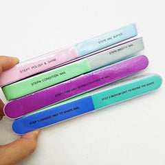 4-in-1 Nail File and Buffer – Cosmetic Manicure Tool