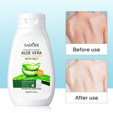 Sadoer Aloe Vera Bath Salt Deep Cleaning Gentle Exfoliator - 430g