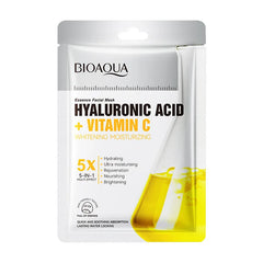 BIOAQUA Hyaluronic Acid & Vitamin C Facial Sheet Mask - 25g