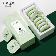 Bioaqua Mud Mask – 8‑pack Mung Bean Deep Clean Clay Mask - 7.5 g × 8 sachets