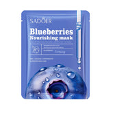 Sadoer - Blueberries Nourishing Facial Sheet Mask - 25g