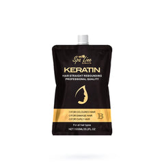 Glamorous Face Spa Line Hair Straight Rebonding Professional Quality Keratin 1000ml x 2