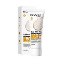 Bioaqua Rice Raw Pulp SPF 50 Sunscreen – 40g