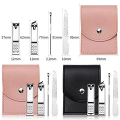 Stainless Steel Nail Clipper Cutter Set- 4Pcs