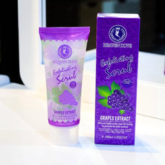 Heaven Dove Exfoliating Natural scrub with Grapes Extract - 100ml