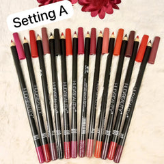 Huda Beauty Lip Liner Pack – 12 Shades