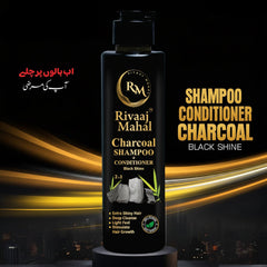 Rivaaj Mahal Charcoal Shampoo + Conditioner - 200ml