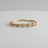Stainless Steel Micro-Zirconia Reflective Bracelet