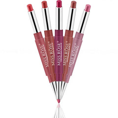 Miss Rose High Pigment 2-in-1 Lip Liner Lipstick - Multi Shades