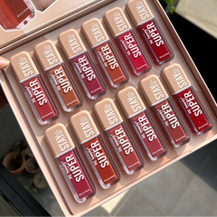 3Q Super Stay Matte Lipgloss Waterproof - 12 Pcs Set